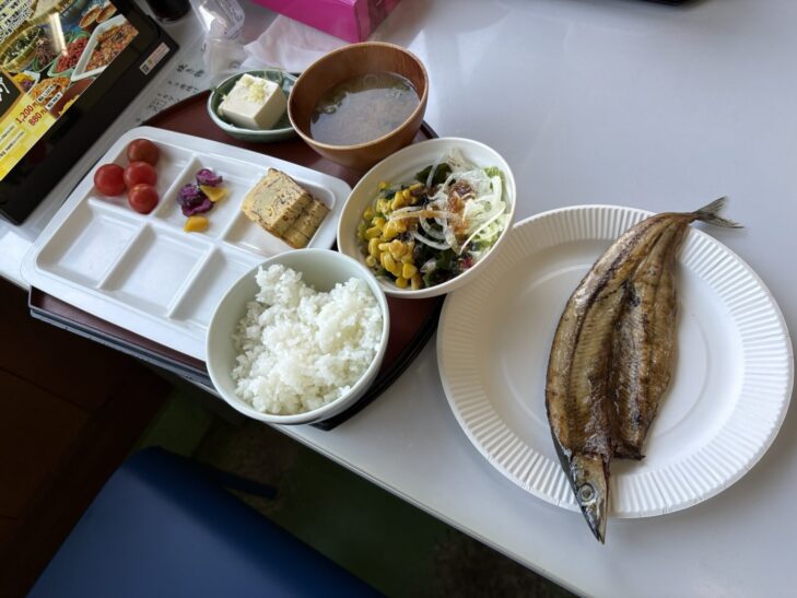 漁港食堂だいぼの朝飯